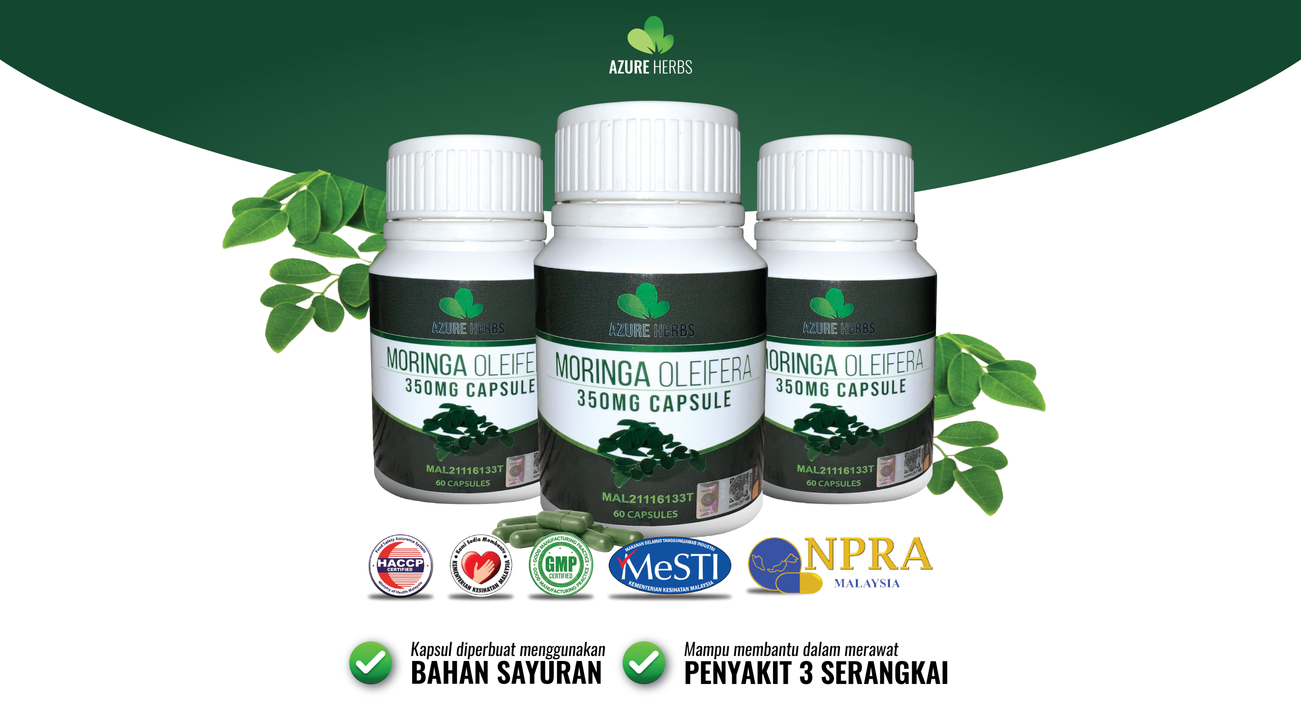 Moringa Azure Herbs